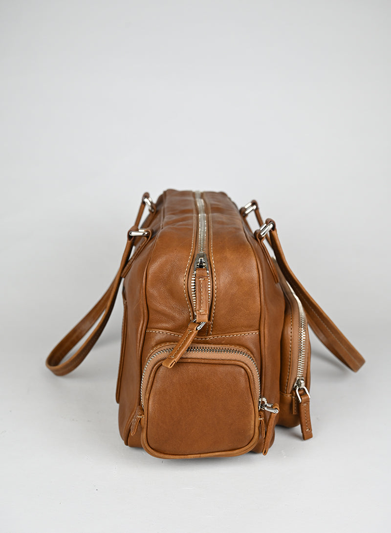 Miu Miu Borsa a Spalla Pocket Pelle Gianduia
