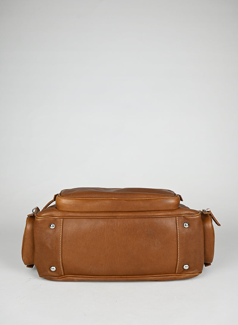 Miu Miu Borsa a Spalla Pocket Pelle Gianduia