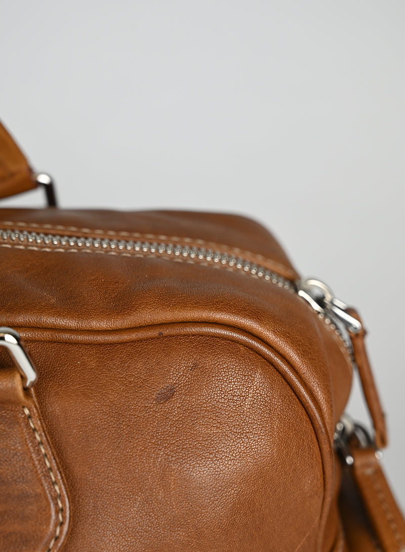 Miu Miu Borsa a Spalla Pocket Pelle Gianduia