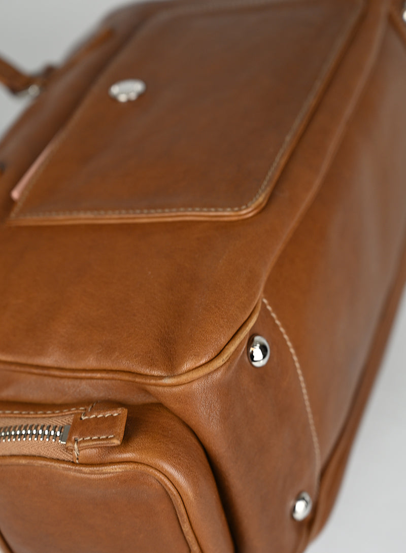 Miu Miu Borsa a Spalla Pocket Pelle Gianduia