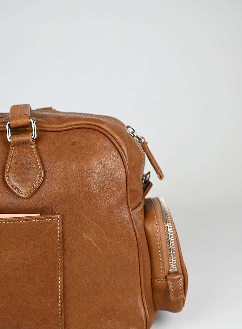 Miu Miu Borsa a Spalla Pocket Pelle Gianduia