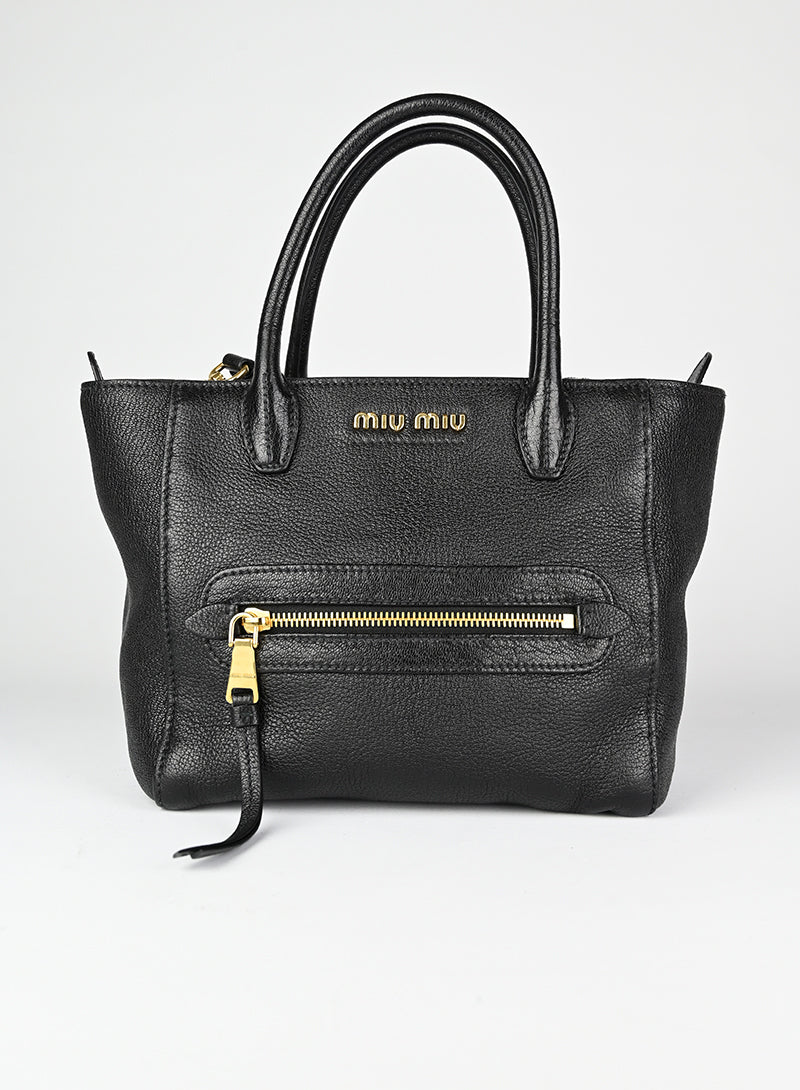 Miu Miu Borsa in pelle nera