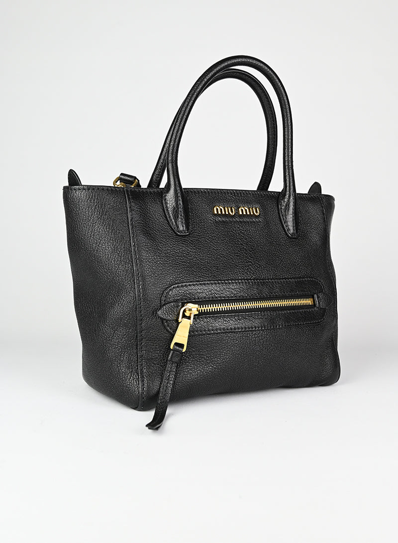 Miu Miu Borsa in pelle nera