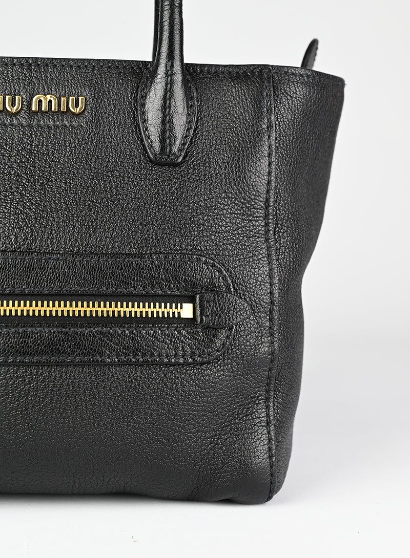 Miu Miu Borsa in pelle nera