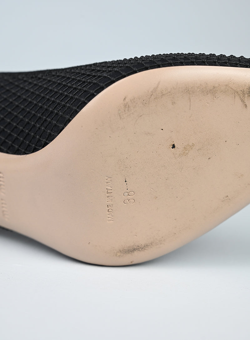 Miu Miu Décolleté Tessuto Nero - N. 38