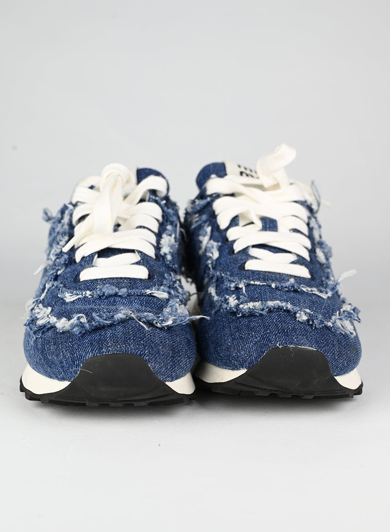 Miu Miu x New Balance Sneakers in denim - N. 36