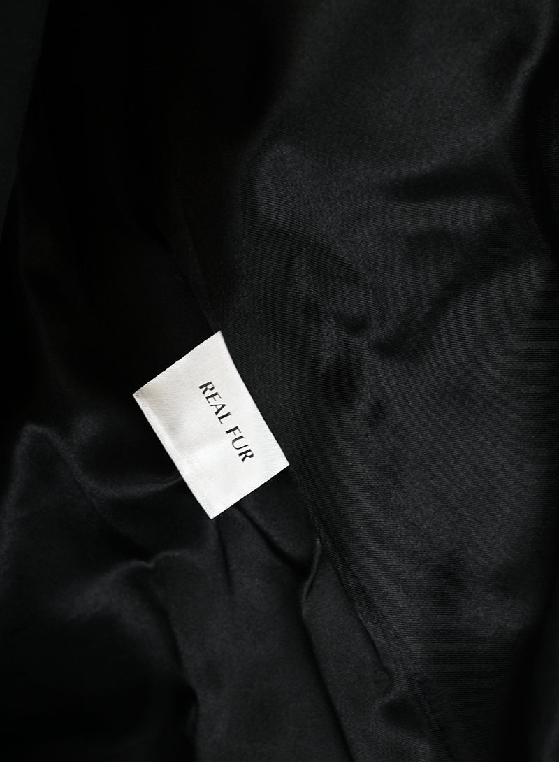 Gilet di pelliccia in volpe argentè - Tg. 42