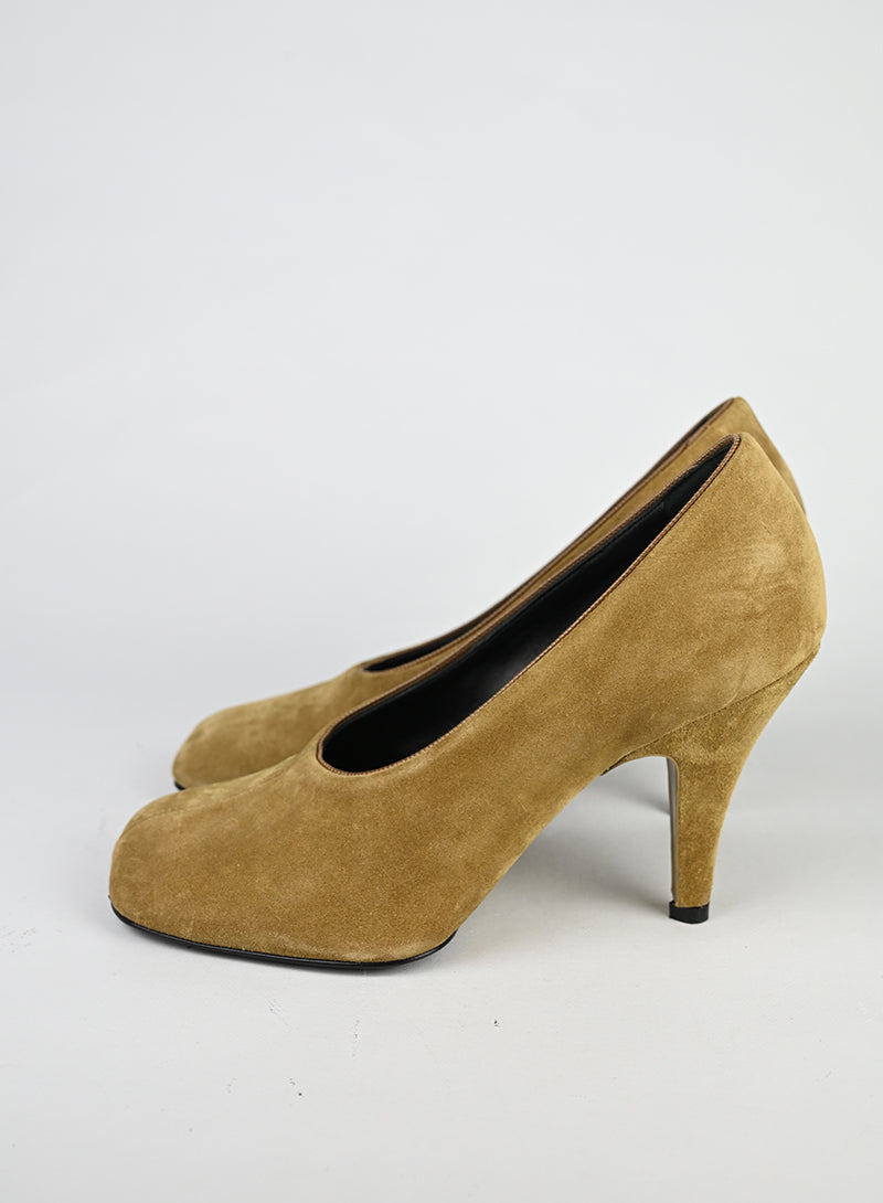 Phoebe Philo Décolleté Suede Caramel - N. 39