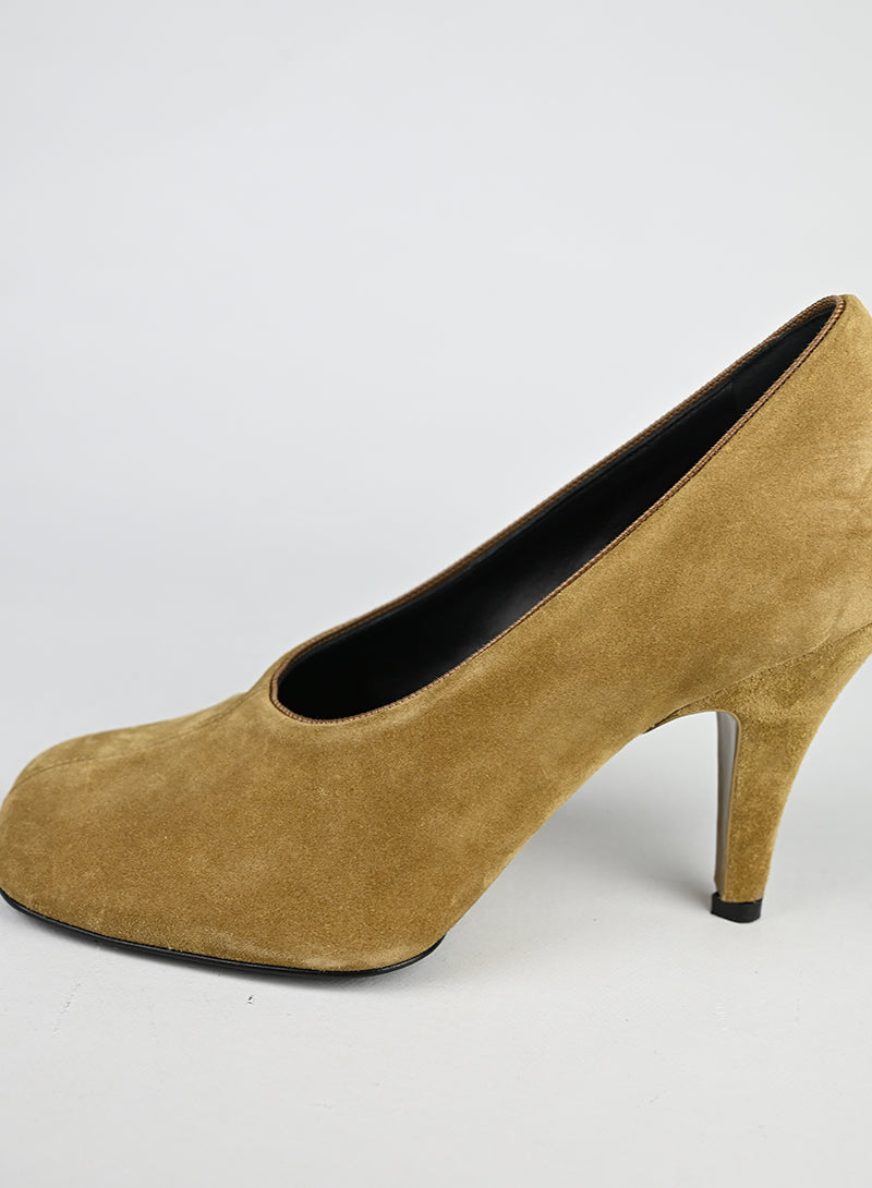 Phoebe Philo Décolleté Suede Caramel - N. 39