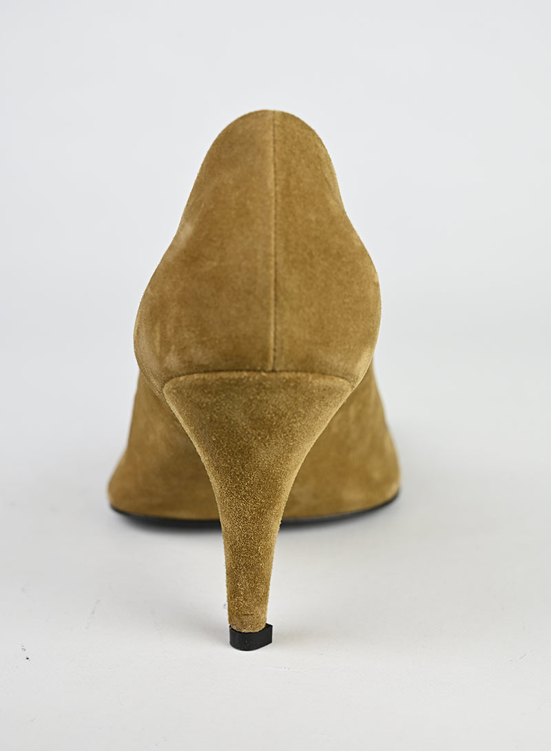 Phoebe Philo Décolleté Suede Caramel - N. 39