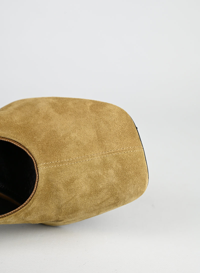 Phoebe Philo Décolleté Suede Caramel - N. 39