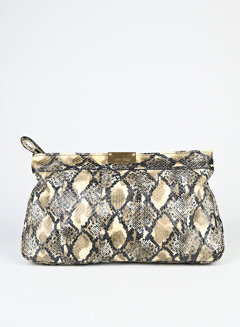 Jimmy Choo Pochette in pitone