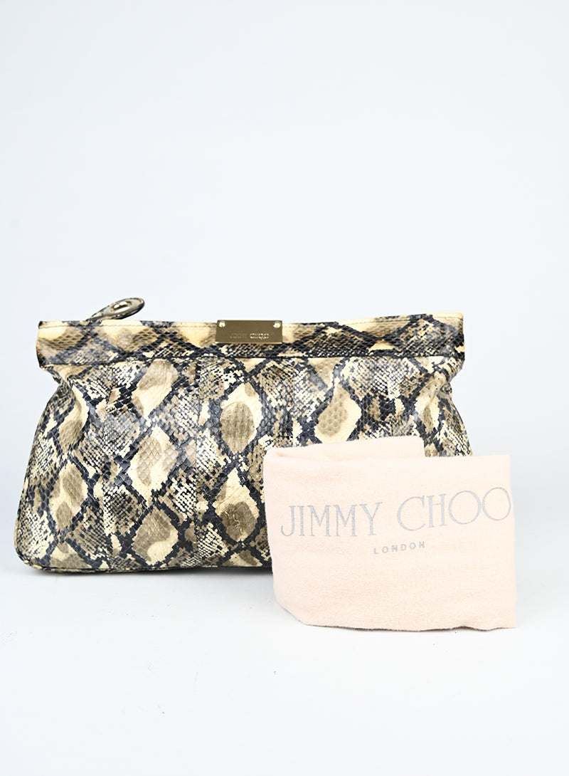 Jimmy Choo Pochette in pitone