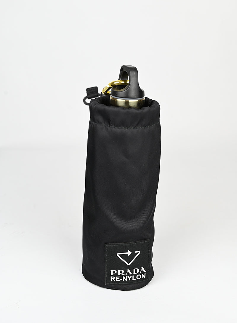 Prada Borraccia in metallo oro -  lesleyluxuryvintage