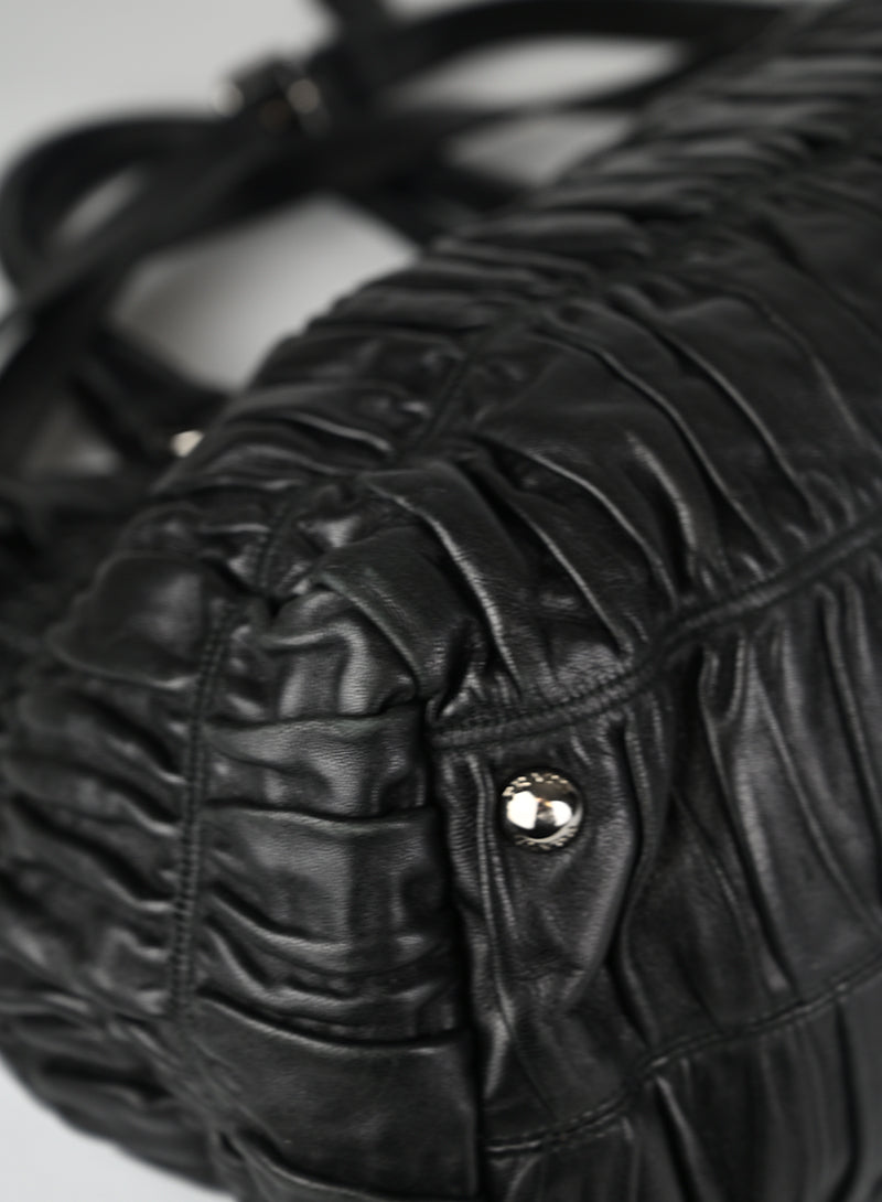 Prada Borsa Gaufre Pelle Nera