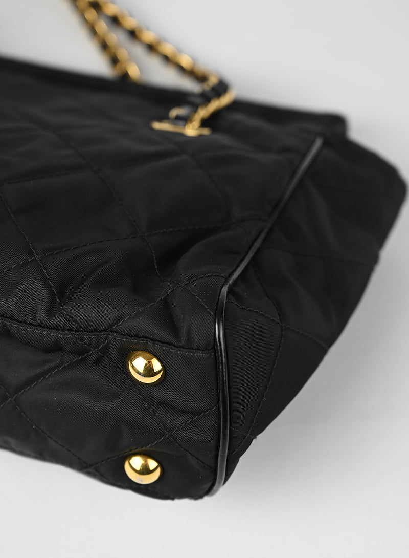 Prada Borsa a Spalla Nylon Nera