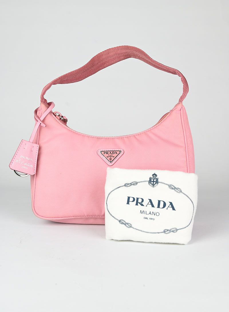 Prada Borsa Re-Nylon 2000 rosa