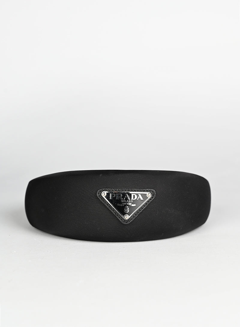 Prada Cerchietto per capelli nero