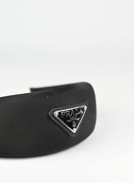Prada Cerchietto per capelli nero