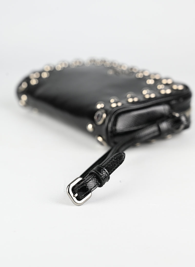 Prada Pochette in pelle nera