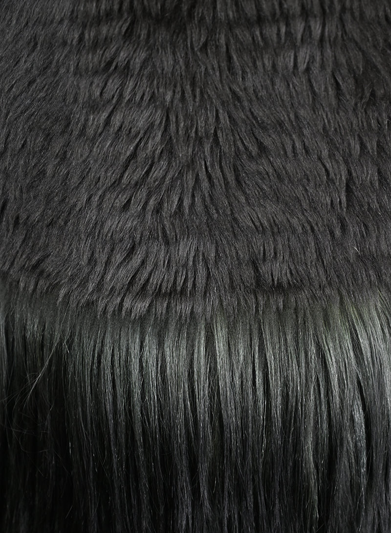 Prada Gilet di pelliccia verde bosco - Tg. 40