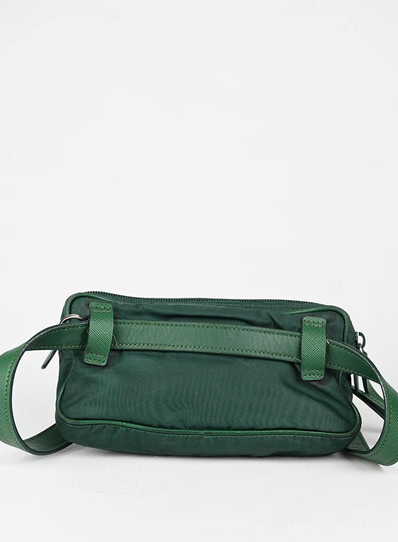 Prada Marsupio in Re-nylon verde