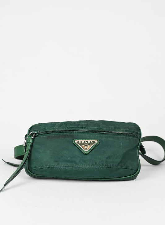 Prada Marsupio in Re-nylon verde
