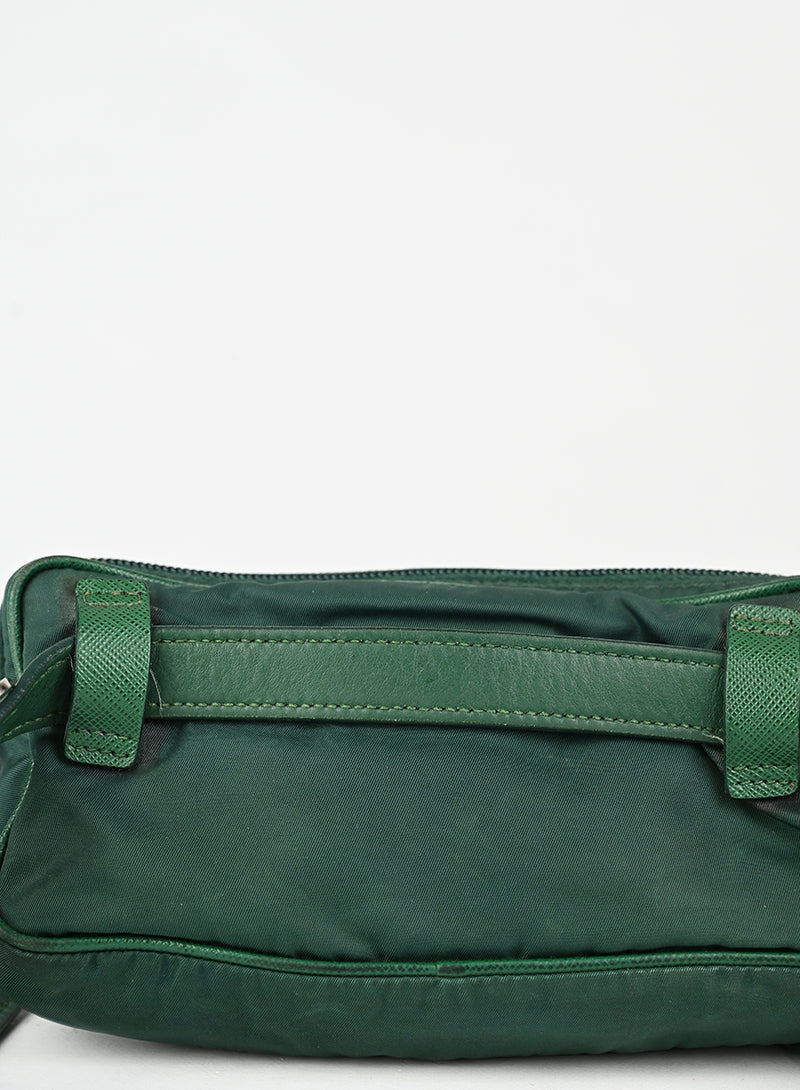 Prada Marsupio in Re-nylon verde