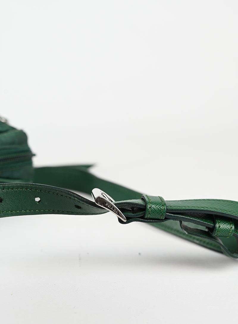 Prada Marsupio in Re-nylon verde