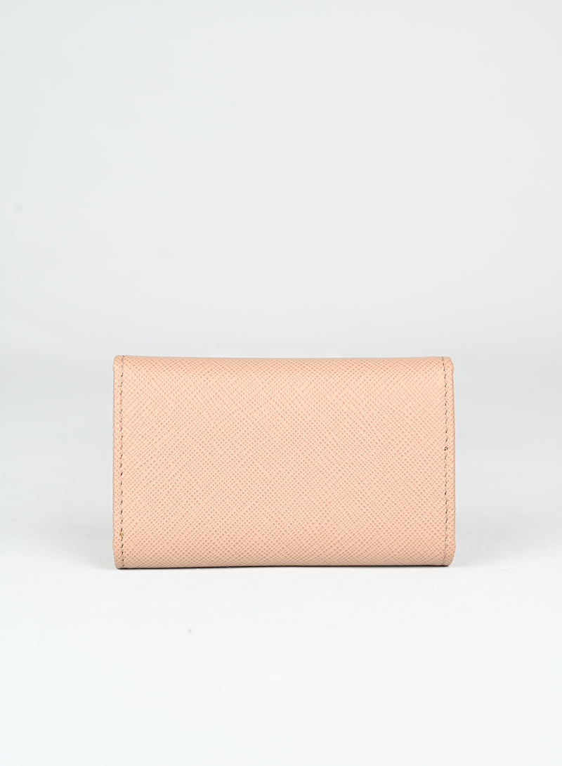 Prada Portachiavi in Saffiano rosa