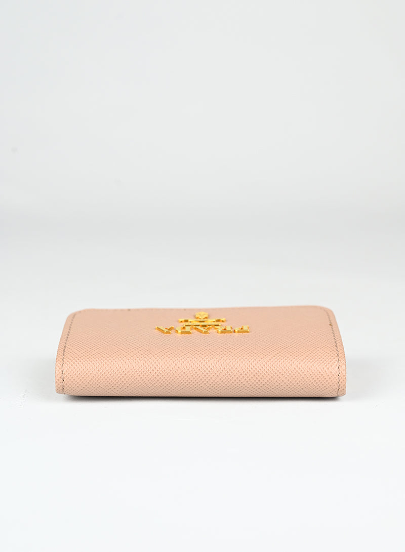 Prada Portachiavi in Saffiano rosa