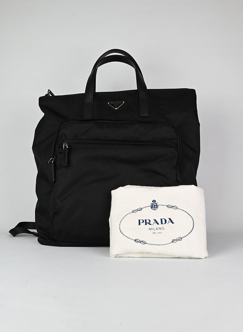 Prada Zaino Re-nylon nero