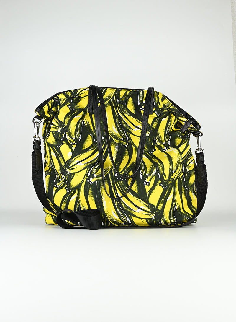 Prada Shopper in tela con banane