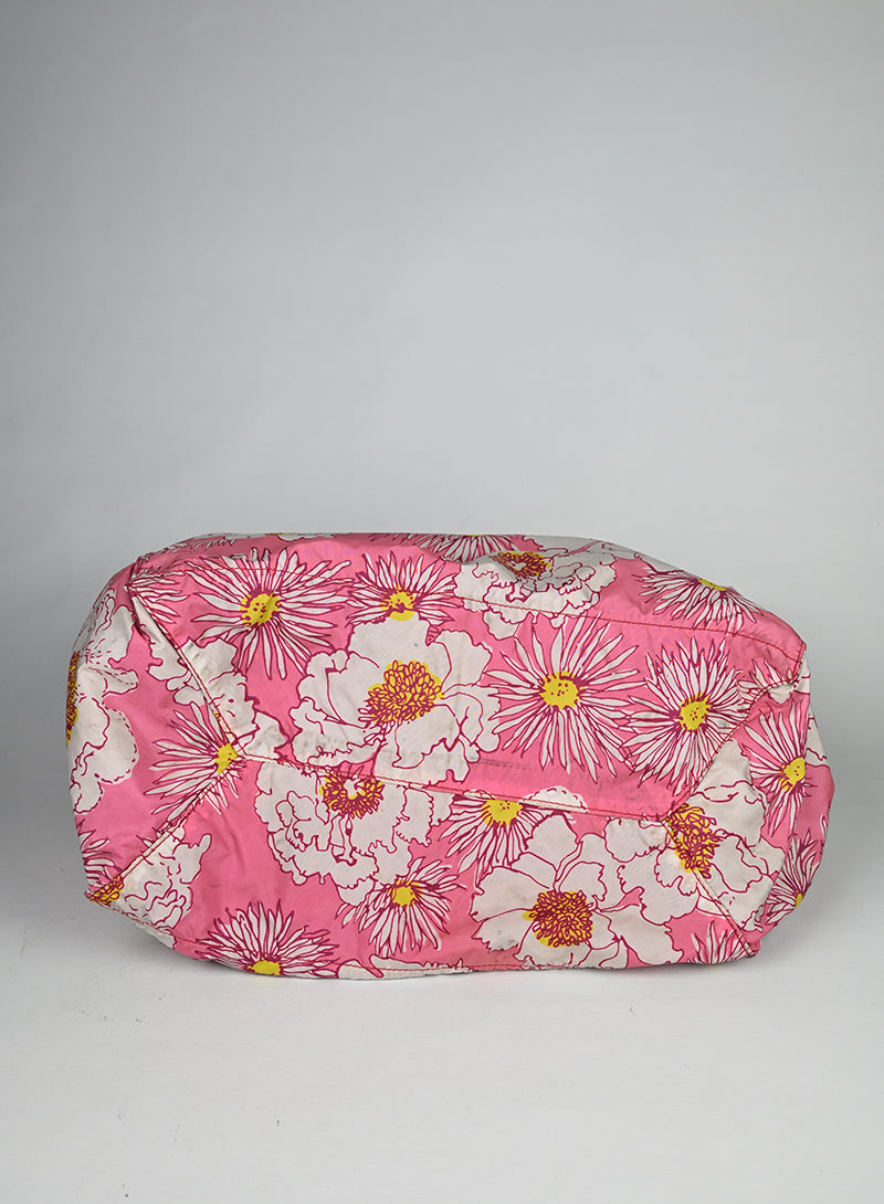 Prada Shopper Rosa Fiori