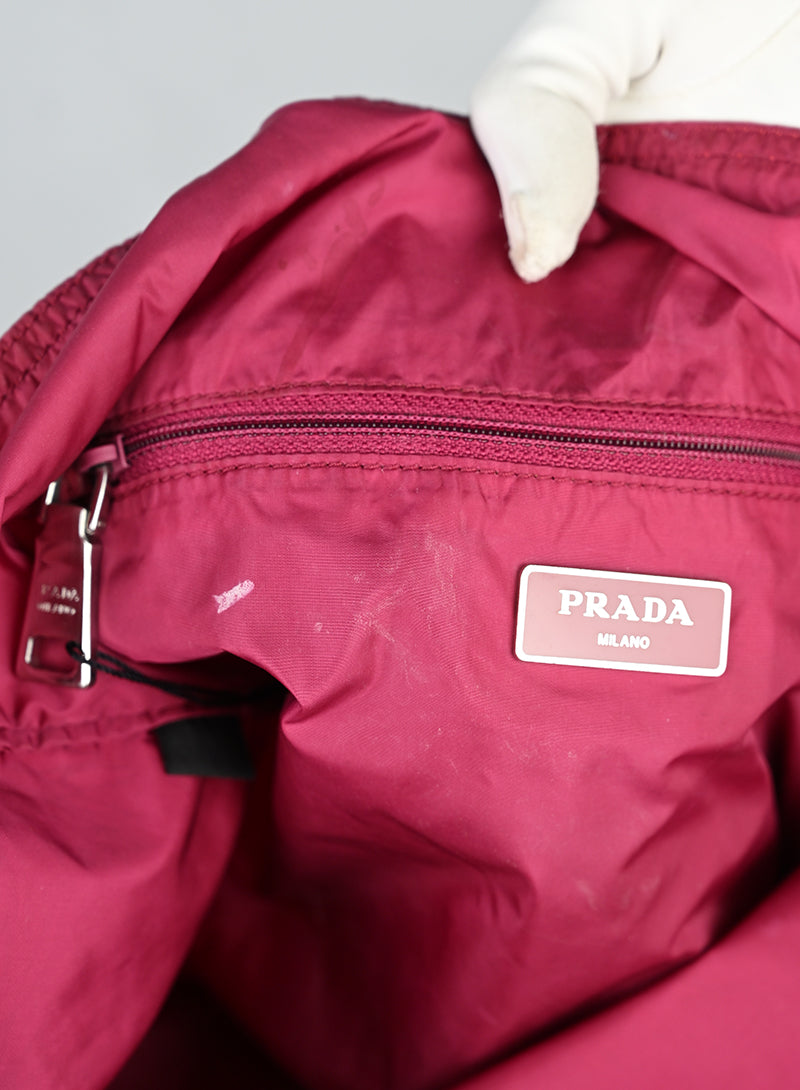 Prada Shopper Rosa Fiori