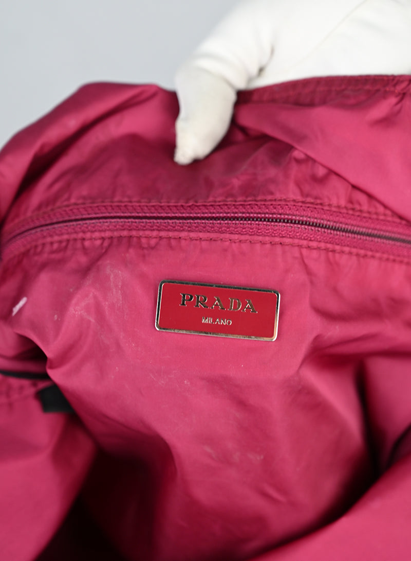 Prada Shopper Rosa Fiori