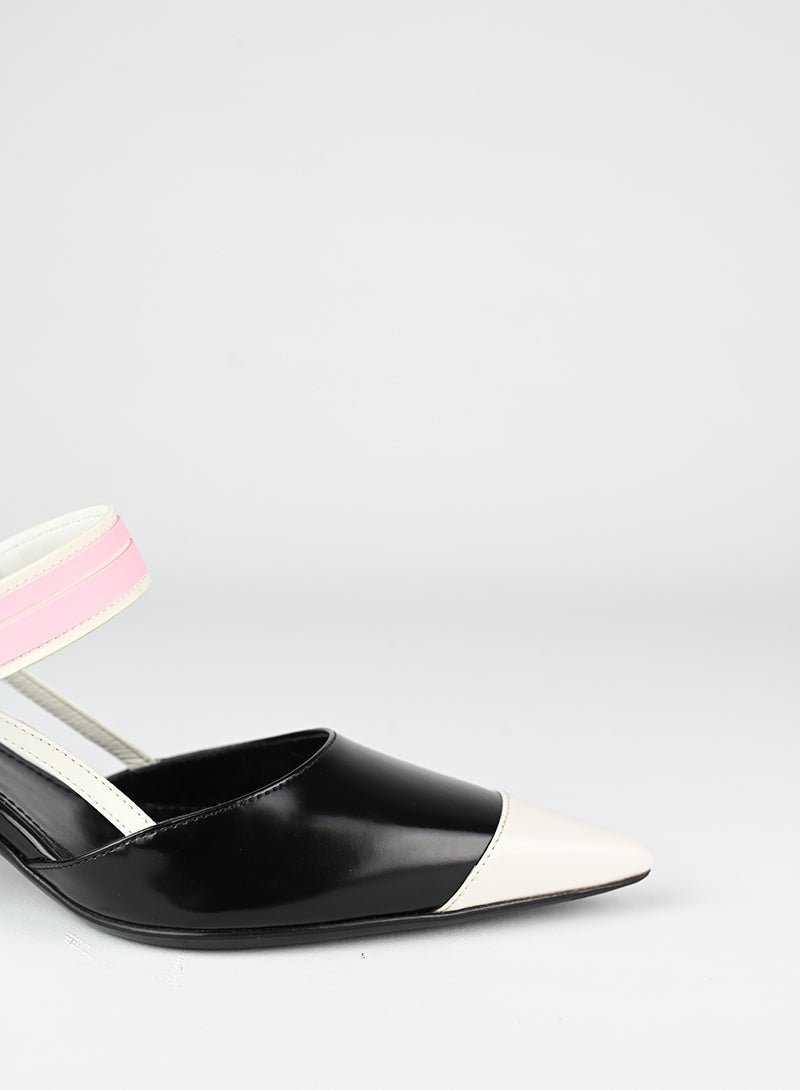 Prada Slingback nere e bianche - N. 39