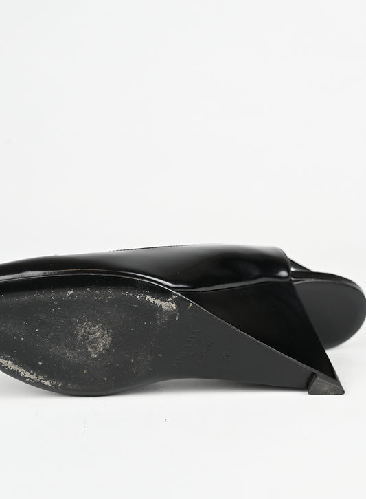 Prada Slingback in pelle nera - N. 39