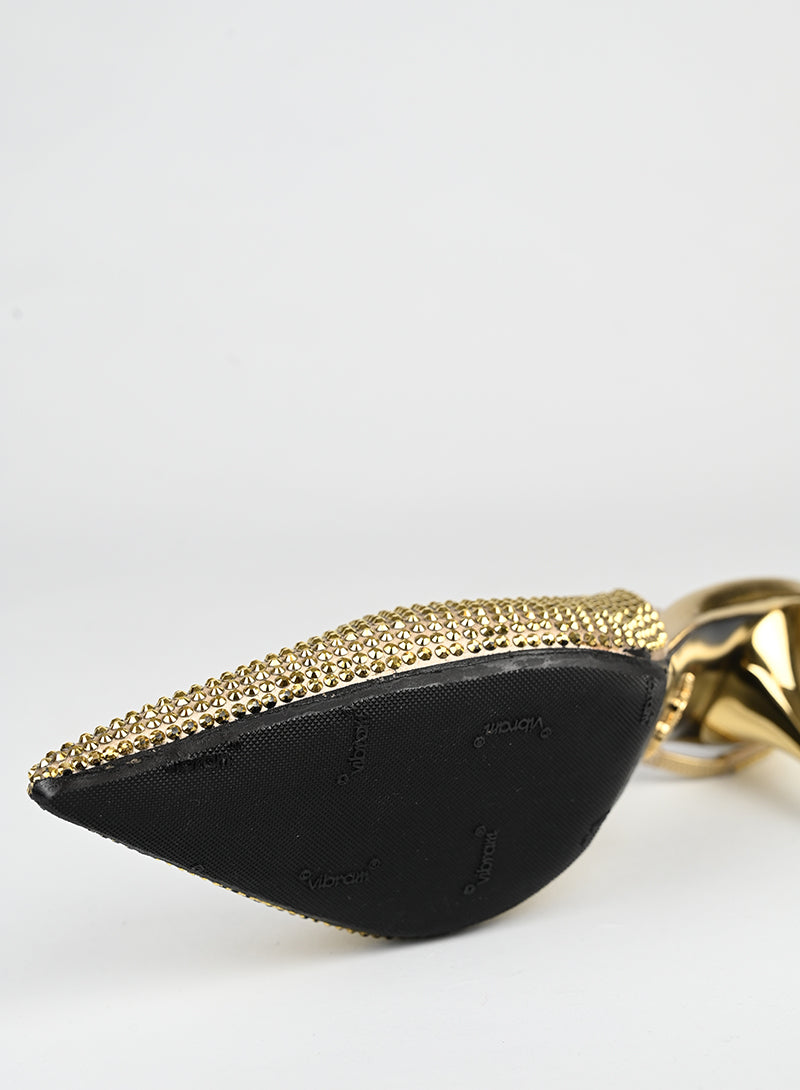 Prada Slingback con glitter oro - N. 39 -  lesleyluxuryvintage