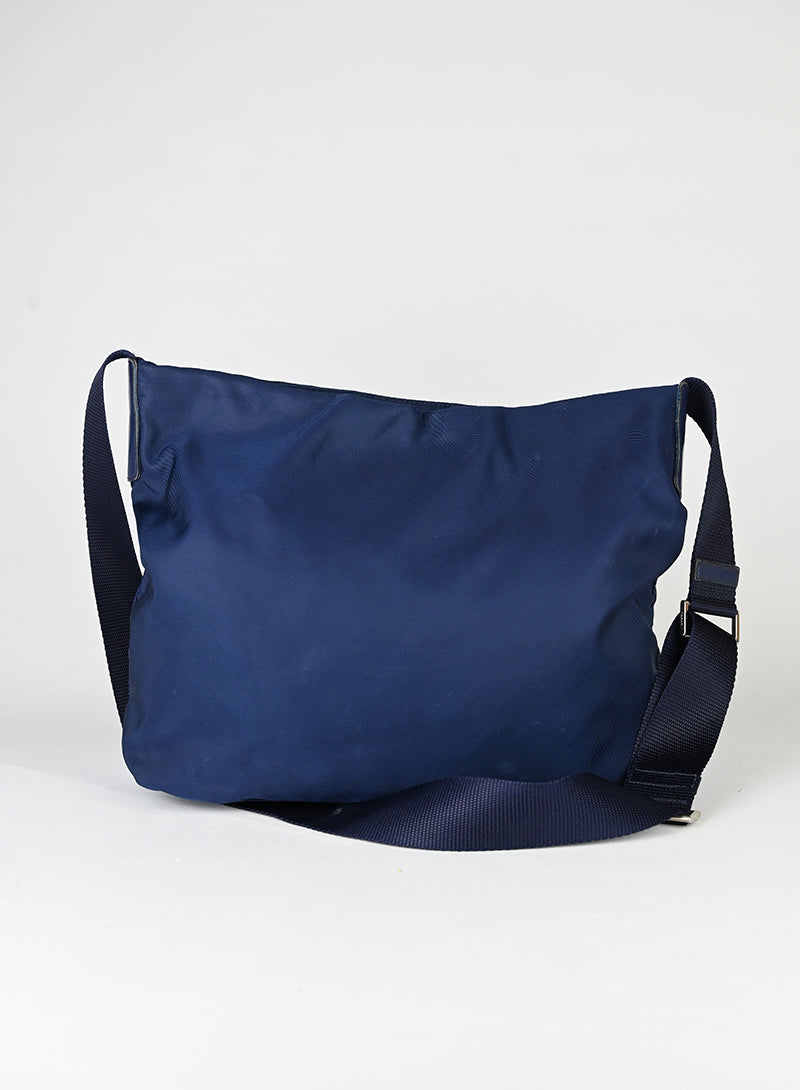 Brada Borsa in tela Nylon blu