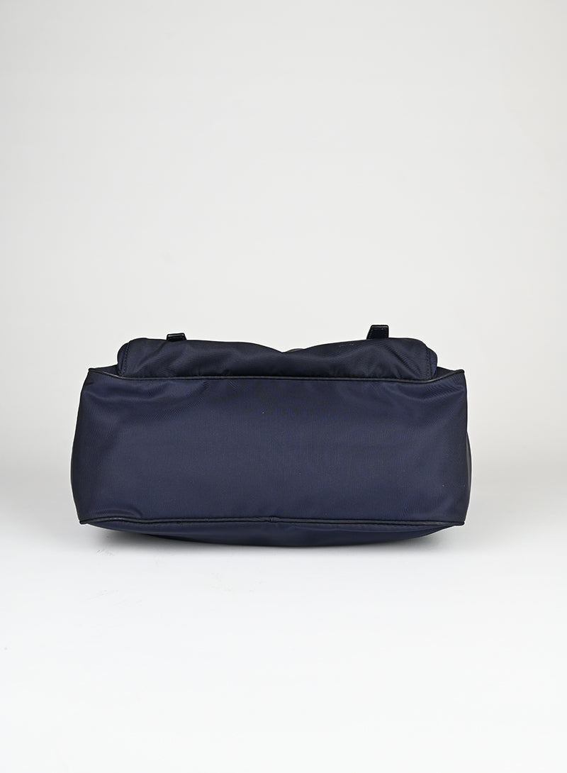 Prada Borsa in Re-Nylon blu