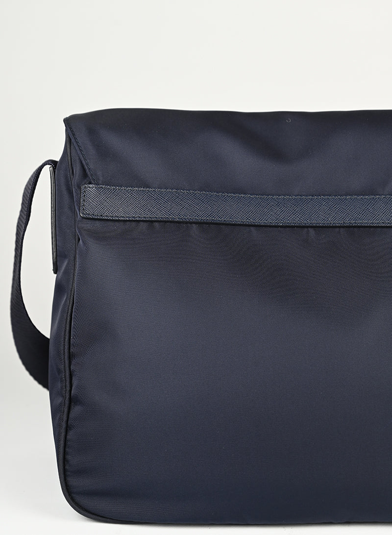 Prada Borsa in Re-Nylon blu