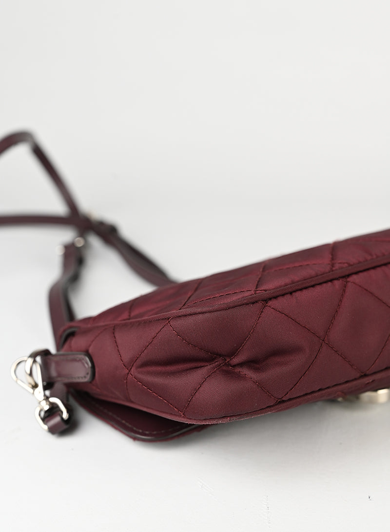 Prada Borsa in Re-nylon bordeaux