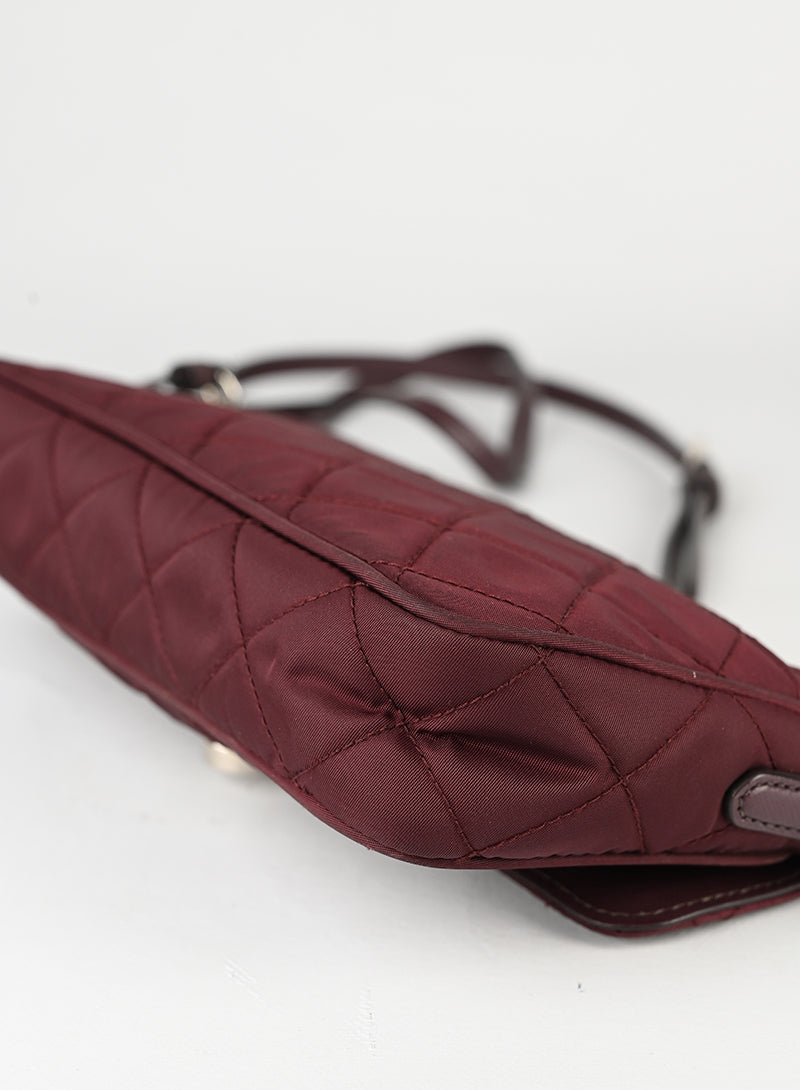Prada Borsa in Re-nylon bordeaux