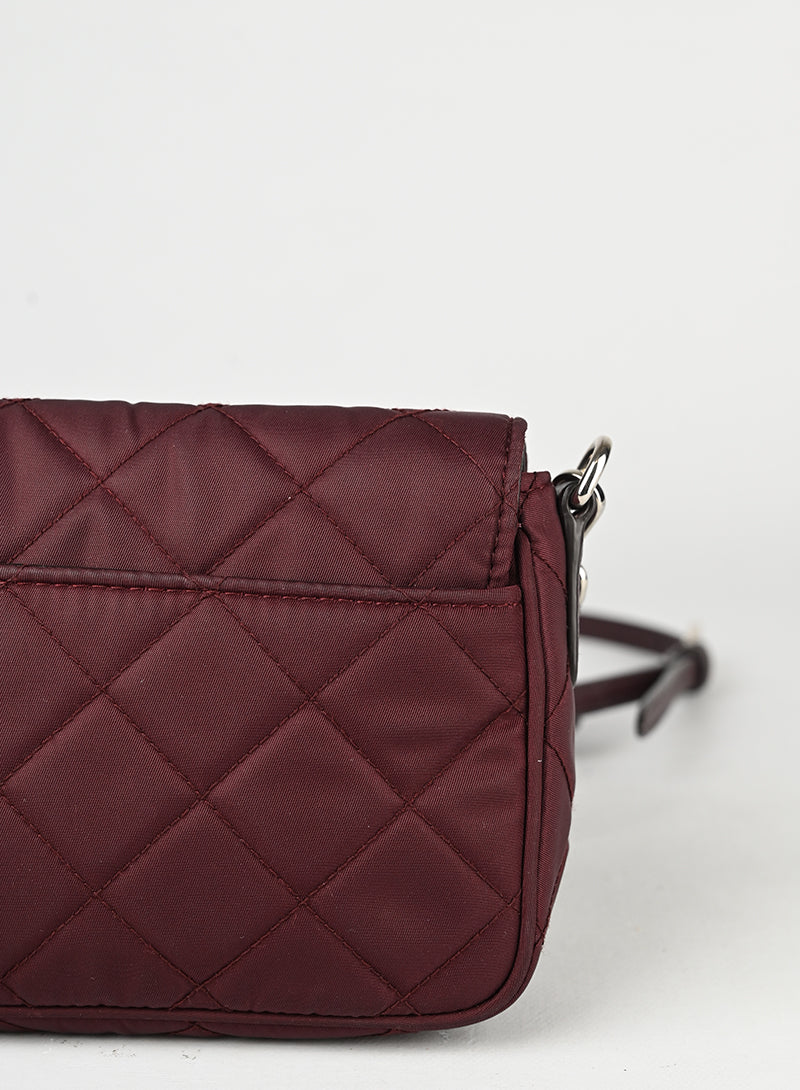 Prada Borsa in Re-nylon bordeaux