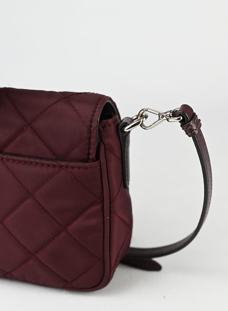 Prada Borsa in Re-nylon bordeaux