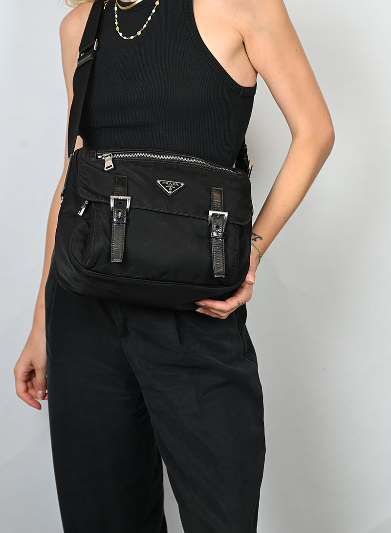 Prada Borsa in Re-Nylon nera – lesleyluxuryvintage