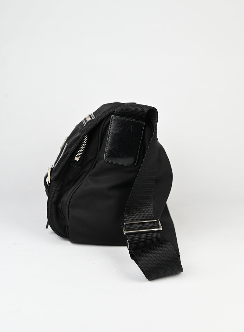 Prada Borsa in Re-nylon nera
