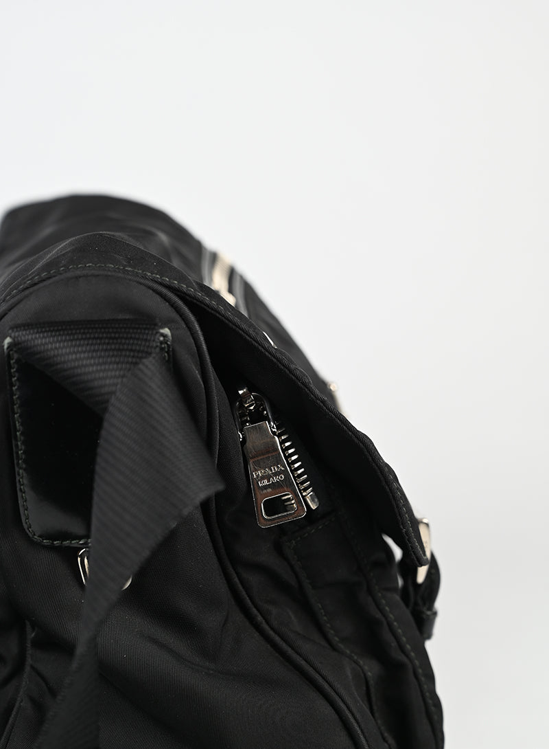 Prada Borsa in Re-nylon nera