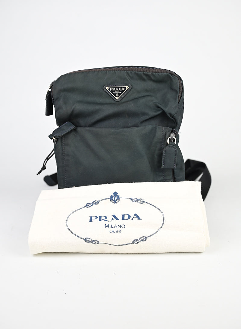 Prada Zaino Re-Nylon Blu
